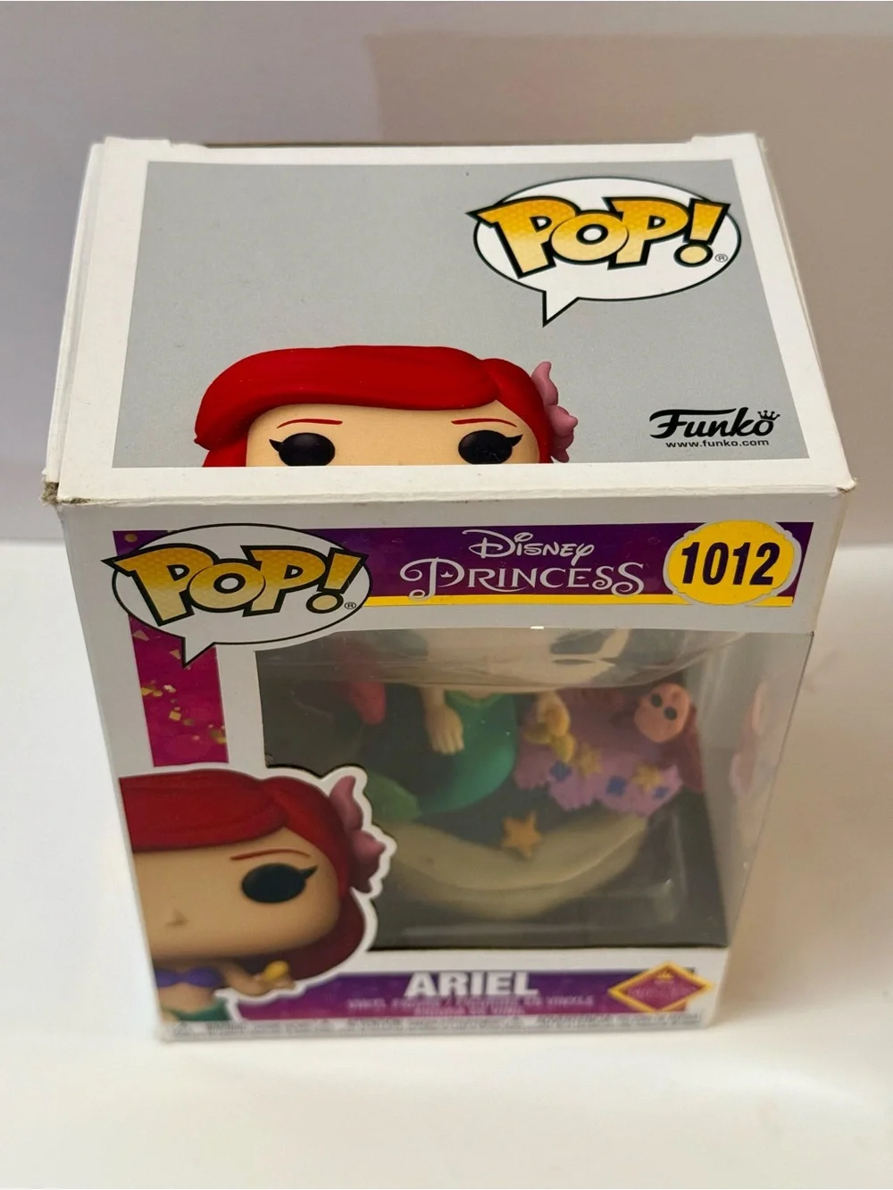 Funko Ariel Vinyl Figure with Red Hair and Green Tail 1012